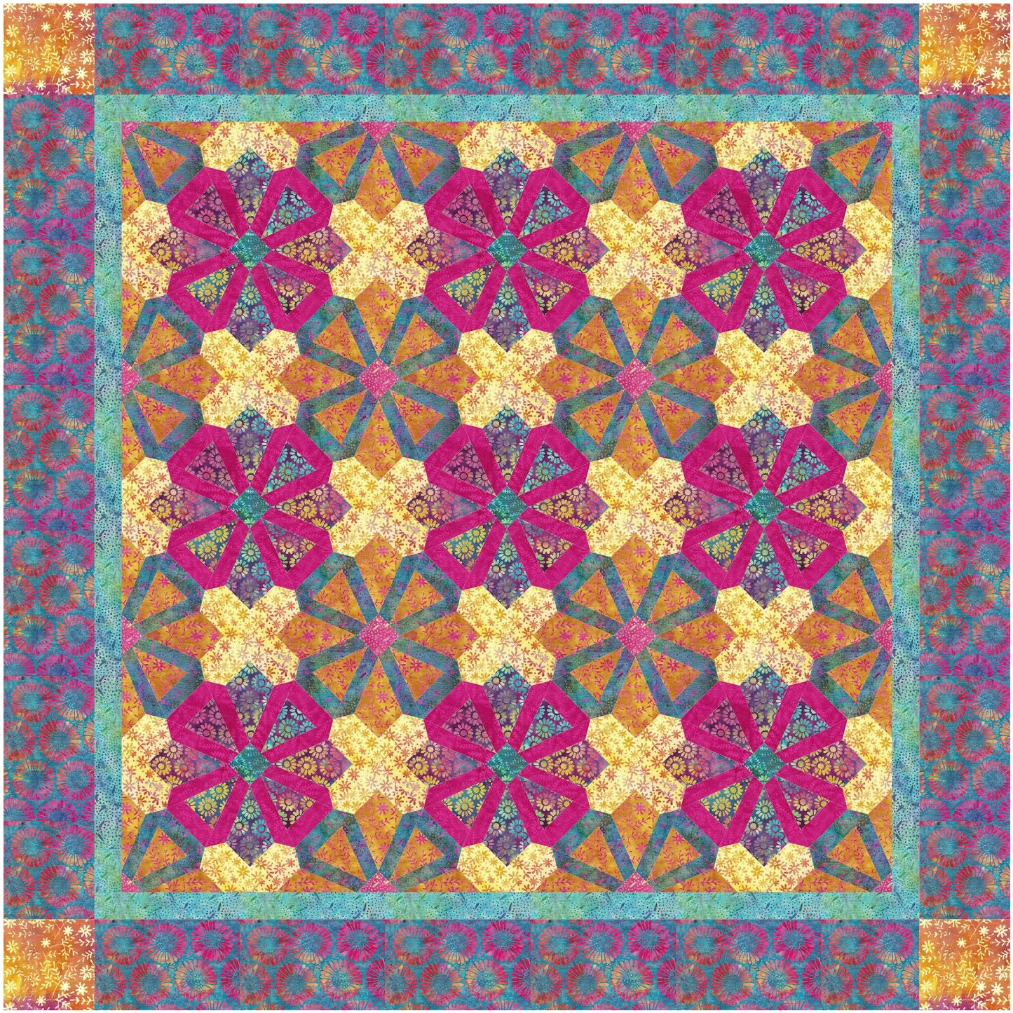 One Week Later...Lap or Wall Quilt Pattern