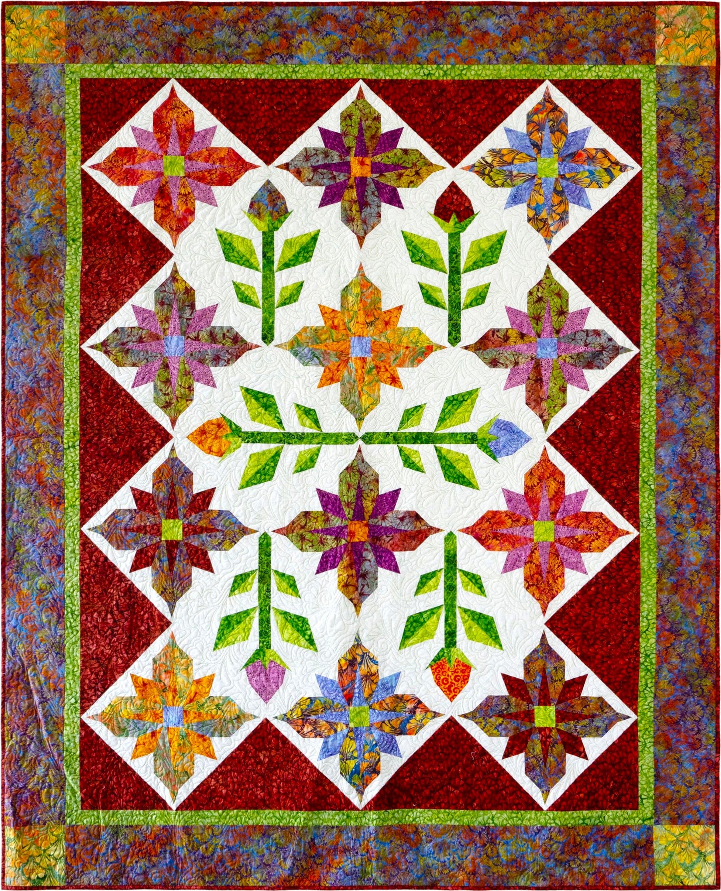 Flower Shoppe Quilt pattern